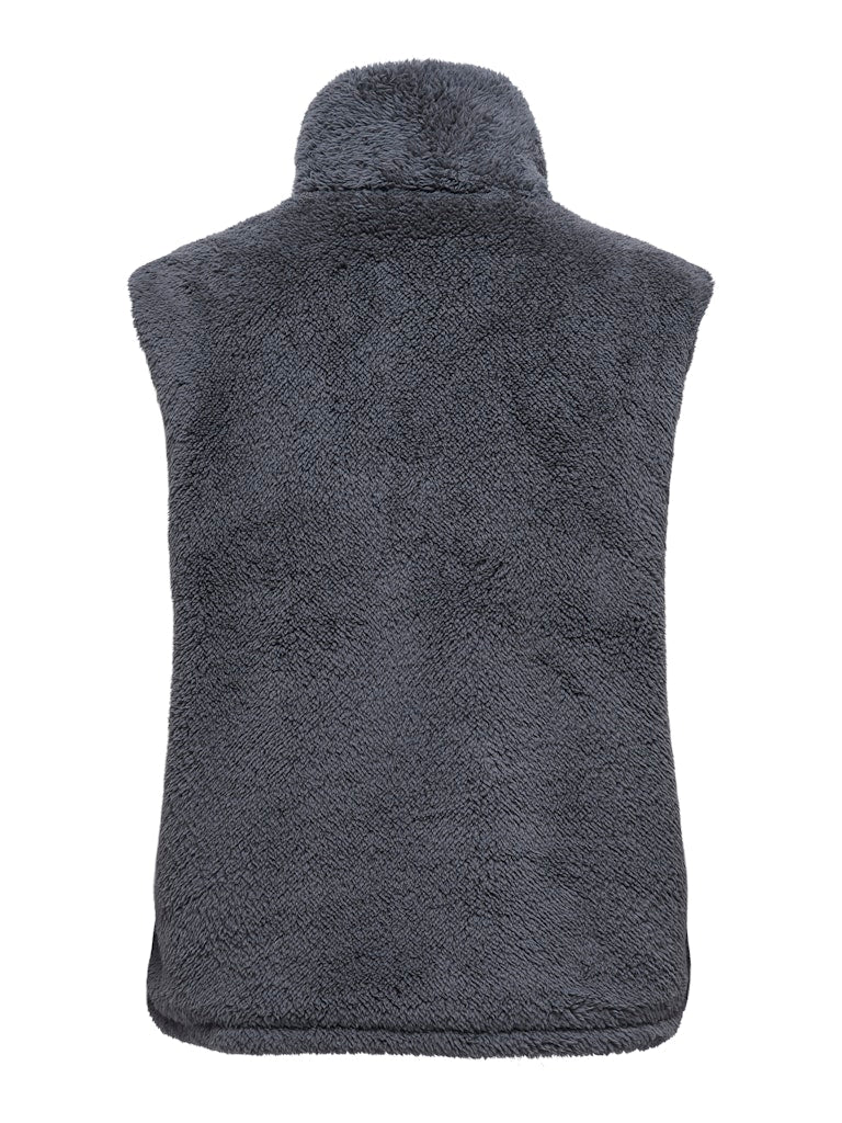 Onlbari Life Teddy Waistcoat Bf Otw - Antraciet