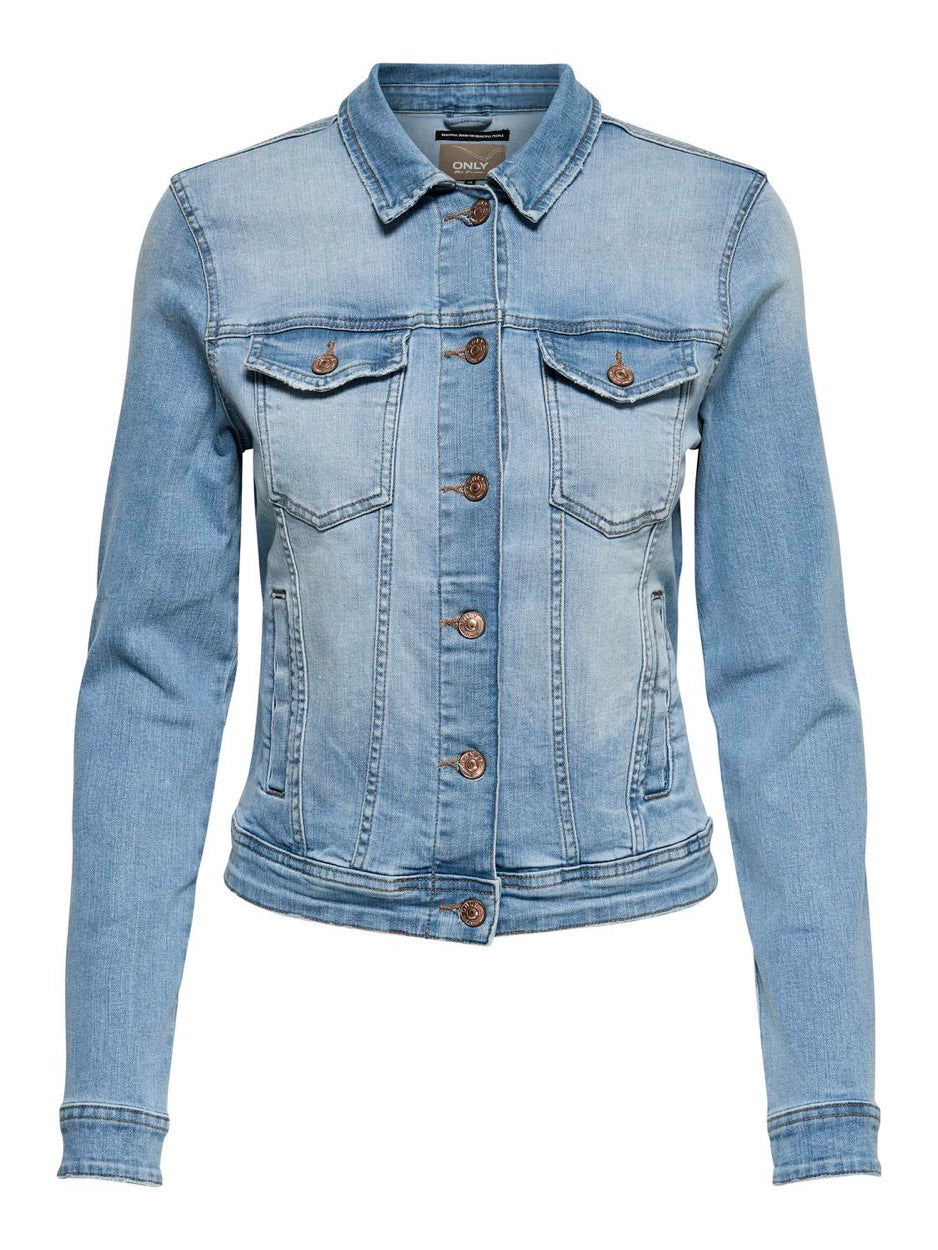 Onltia Life Dnm Jacket Bb Lb Bex179 - Blue Denim