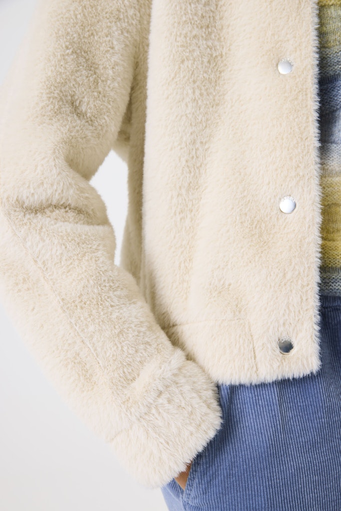 Vest Teddy - Ecru