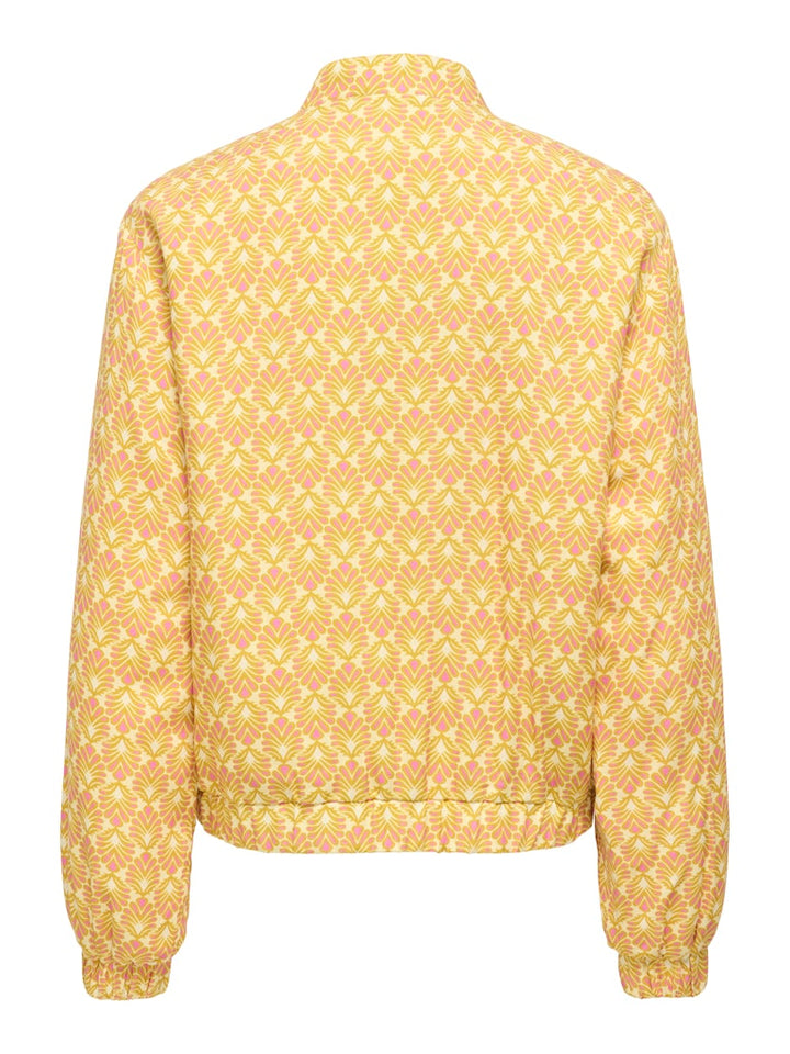 Onlbiana Aop Bomber Cs Otw - Geel Dessin