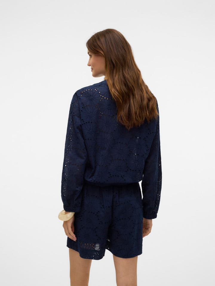 Vmhay New Bomber Jacket Wvn - Navy