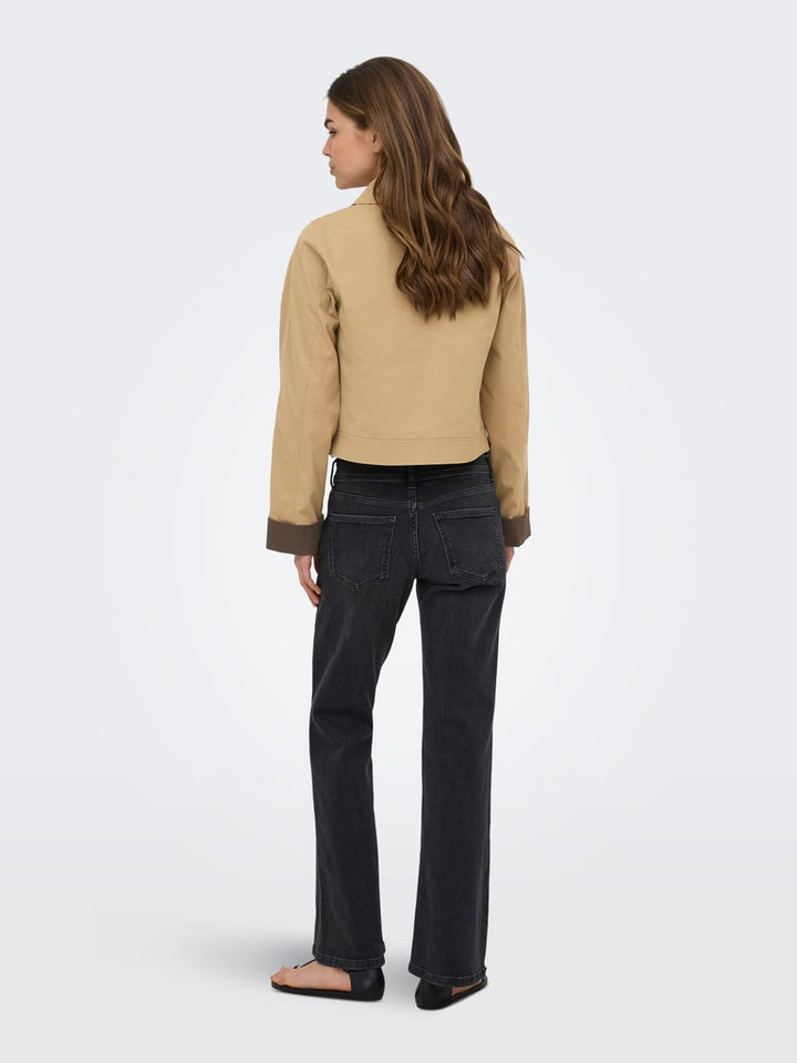 Onlorchid Life Contrast Jacket Otw - Licht Bruin