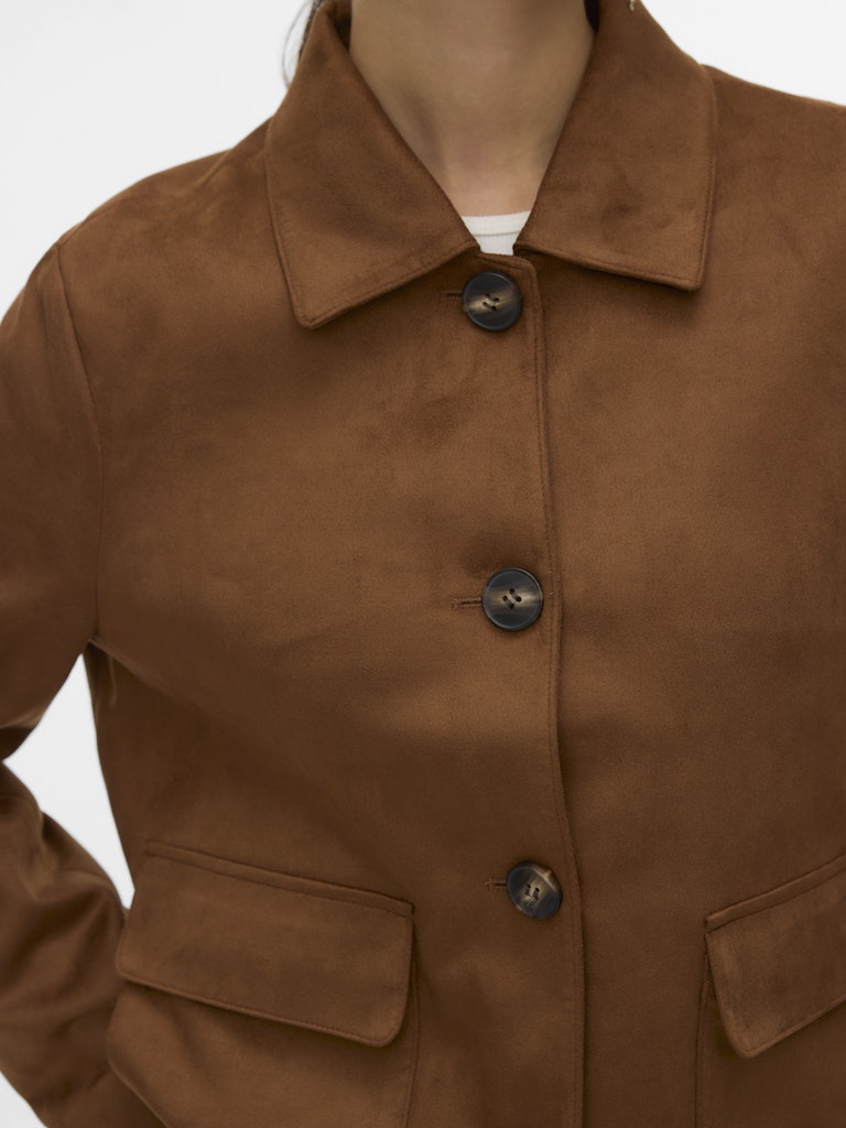 Vmjose Kelly Short Jacket Ga Noos - Cognac