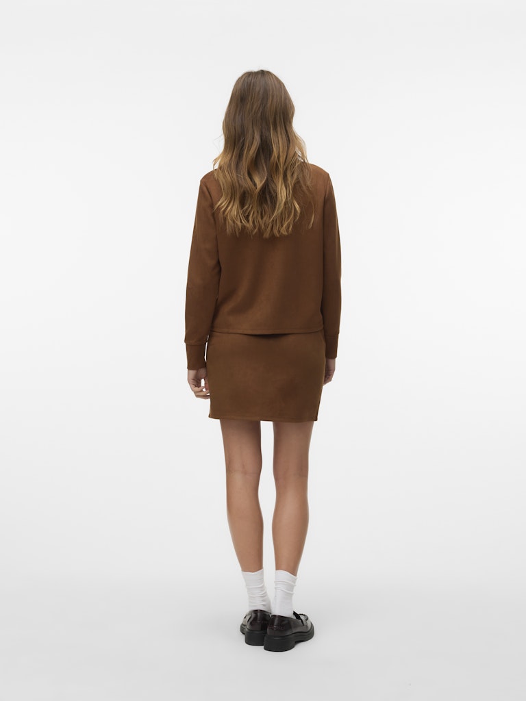 Vmkreta Ls Shirt Jrs Ga - Camel