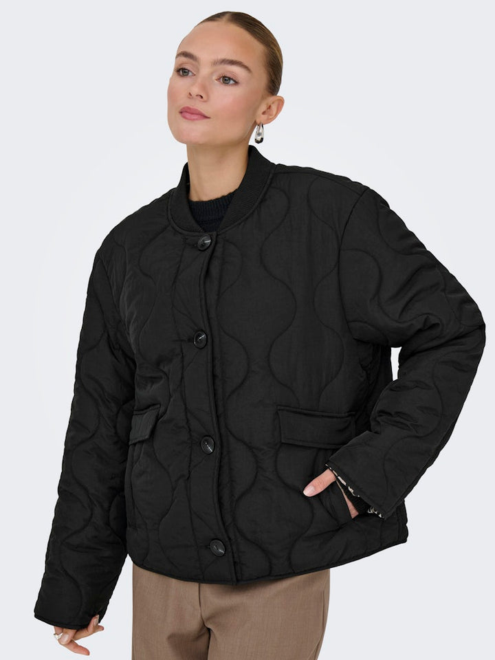 Onlsalsa Leo Jacket Cs Otw - Zwart