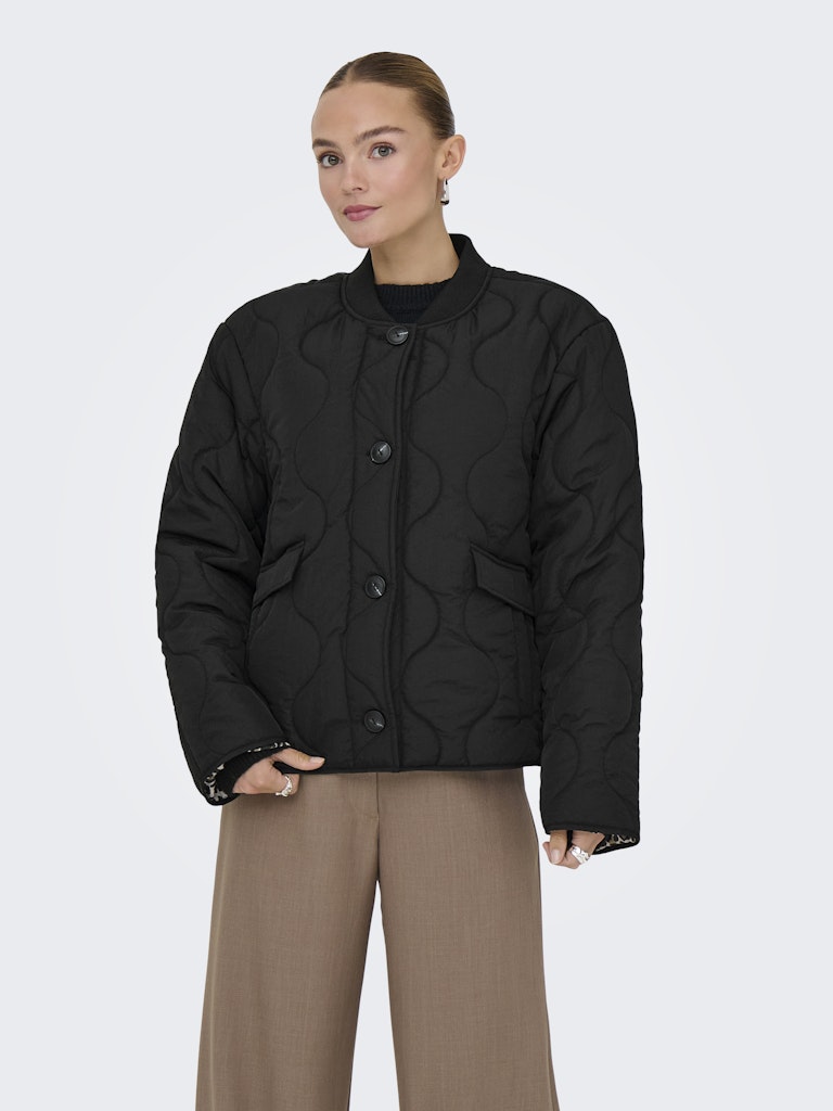 Onlsalsa Leo Jacket Cs Otw - Zwart