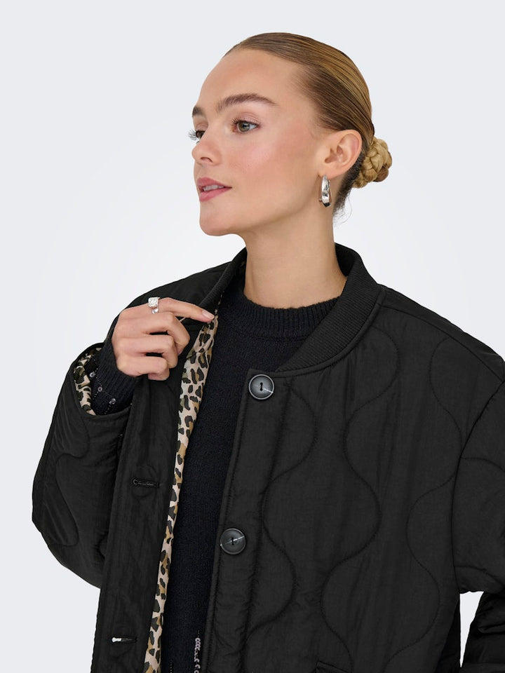 Onlsalsa Leo Jacket Cs Otw - Zwart