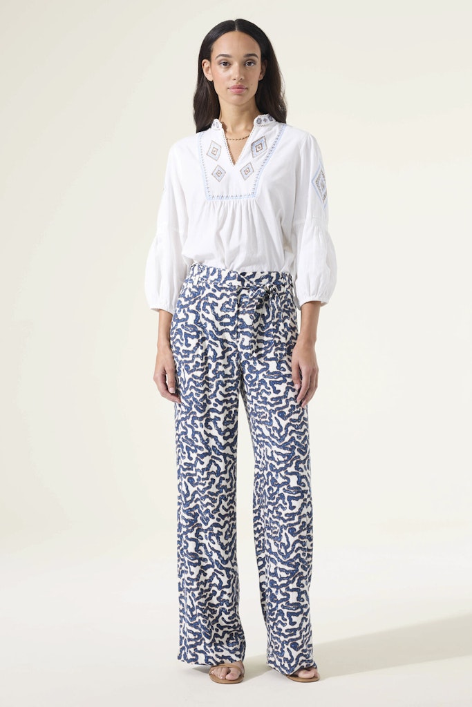 Blouse L/s - Off-white