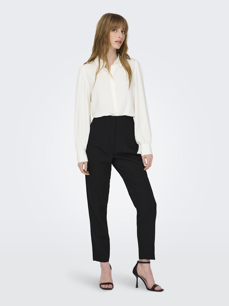 Jdydivya Life L/s Puff Shirt Wvn Dia - Off-white
