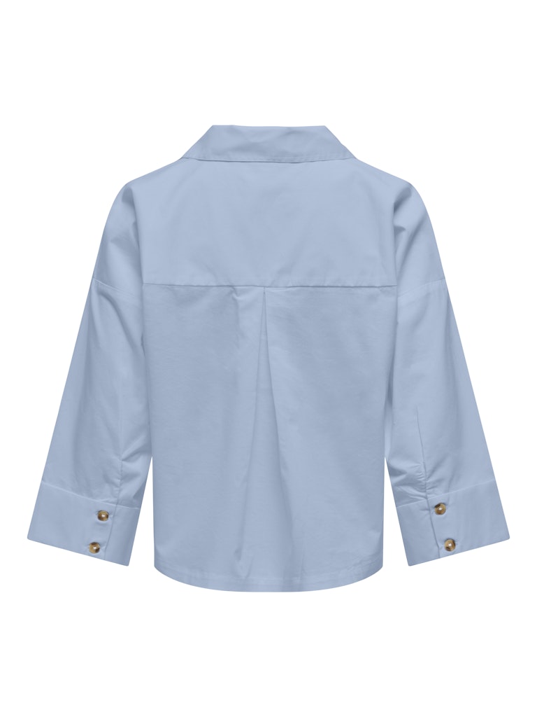 Onlsaki Bersa 3/4 Shirt Cc Wvn - Lichtblauw