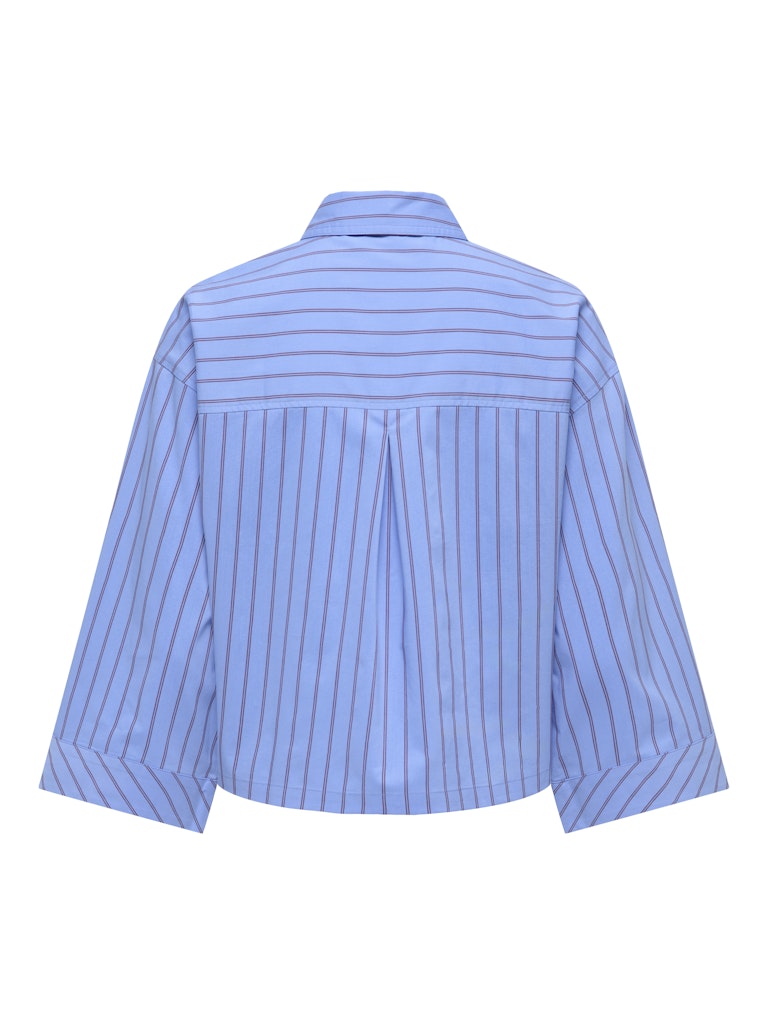 Jdymio 7/8 Boxy Shirt Wvn - Blauw Dessin