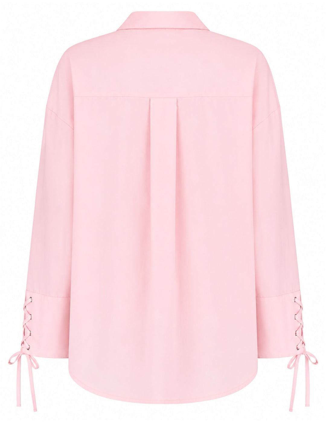 Onloregon Alva Ls String Shirt Wvn - Licht Roze