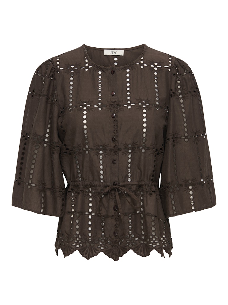 Jdyjojo 3/4 Anglaise Shirt Wvn - Bruin