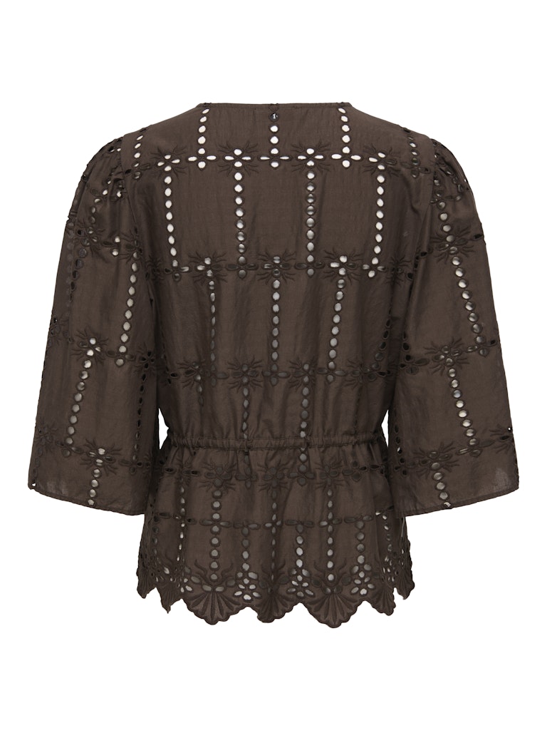 Jdyjojo 3/4 Anglaise Shirt Wvn - Bruin