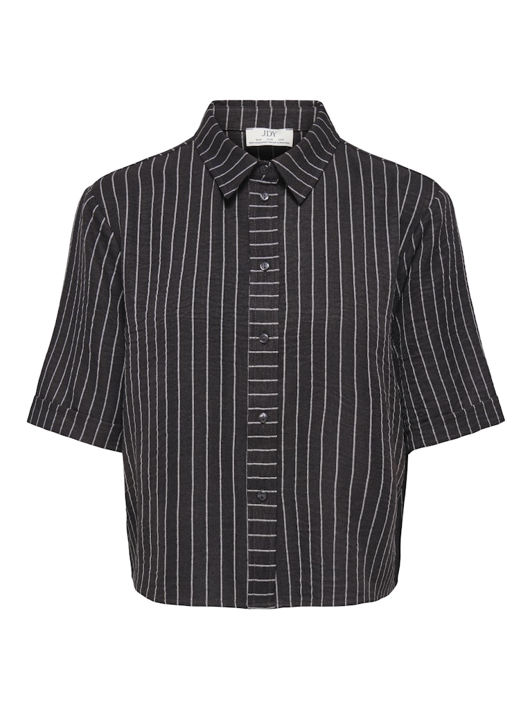 Jdypower S/s Short Shirt Wvn Noos - Bruin Dessin