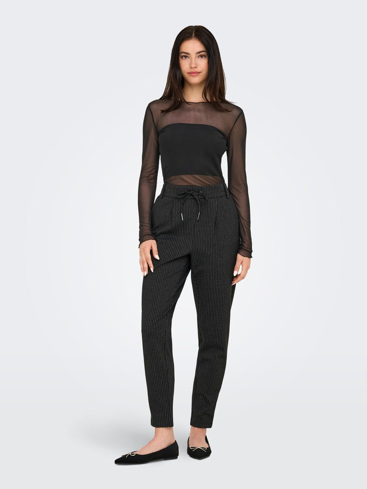 Jdyelsa New L/s O Neck Top Jrs Noos - Zwart