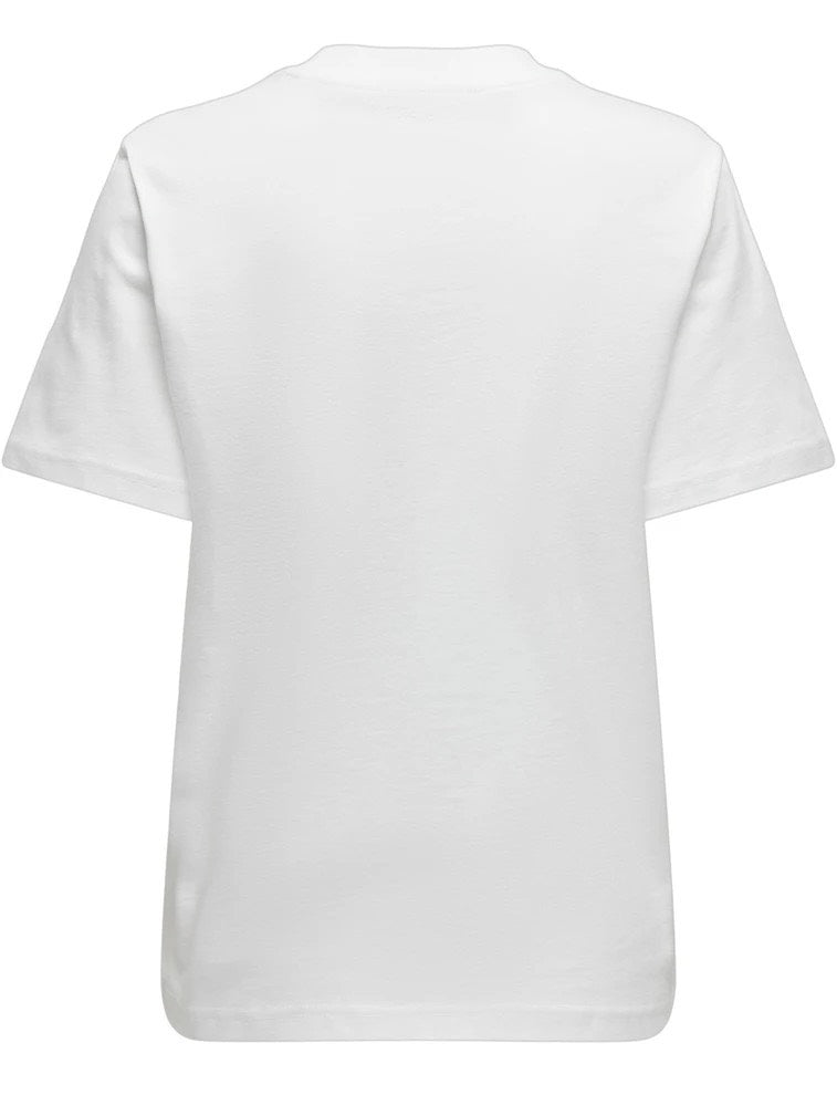Onlmonja S/s Tee Jrs Noos - Wit