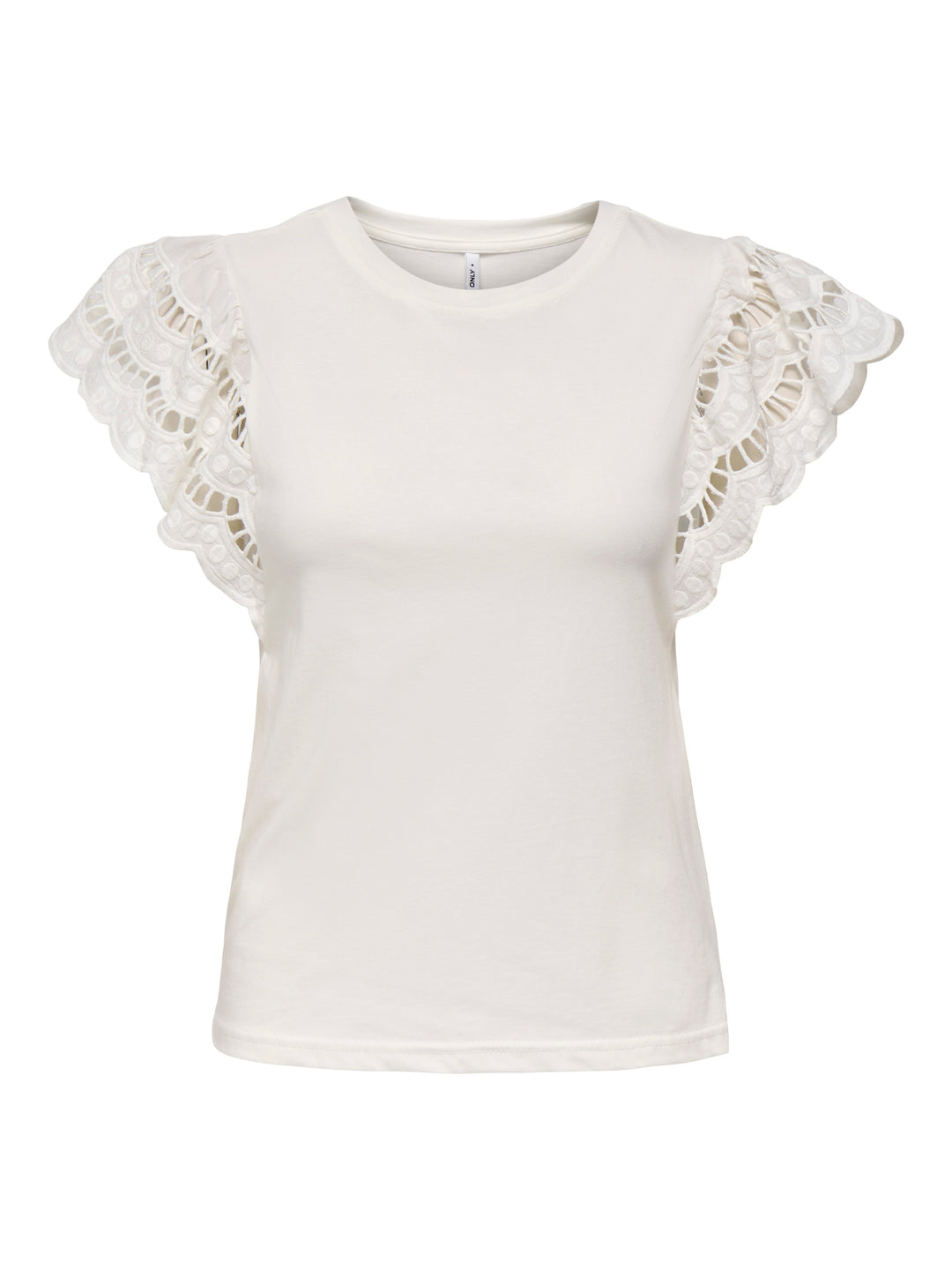Vmgina Mette Ss Top Box Jrs - Off-white