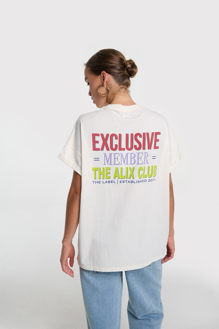 Alix Club T-shirt - Off-white