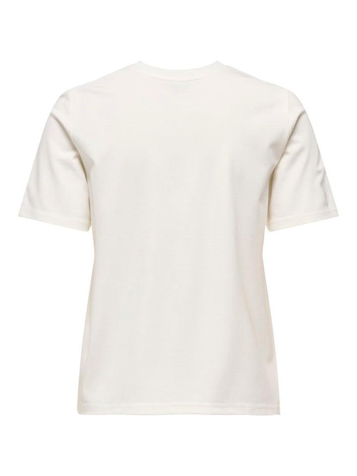 Onlsophia S/s Embroidery T-shirt Box Jrs - Off-white