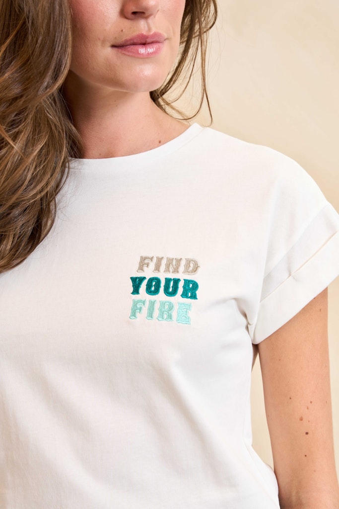 T-shirt Aneva - Off-white