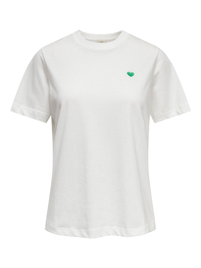 Jdypisa S/s Print Top Jrs Noos - Off-white