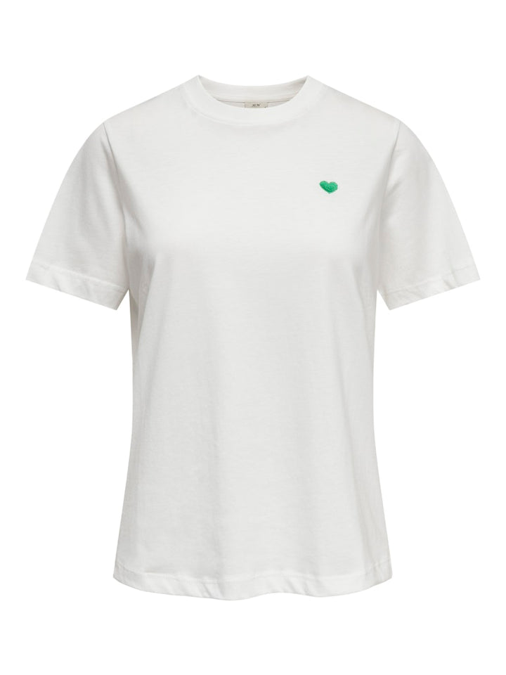 Jdypisa S/s Print Top Jrs Noos - Off-white