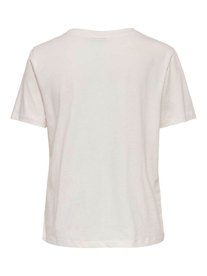 Jdygaisa S/s Knot Top Jrs - Off-white