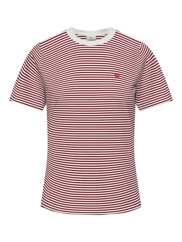 Jdypisa S/s Print Top Jrs Noos - Ecru Dessin