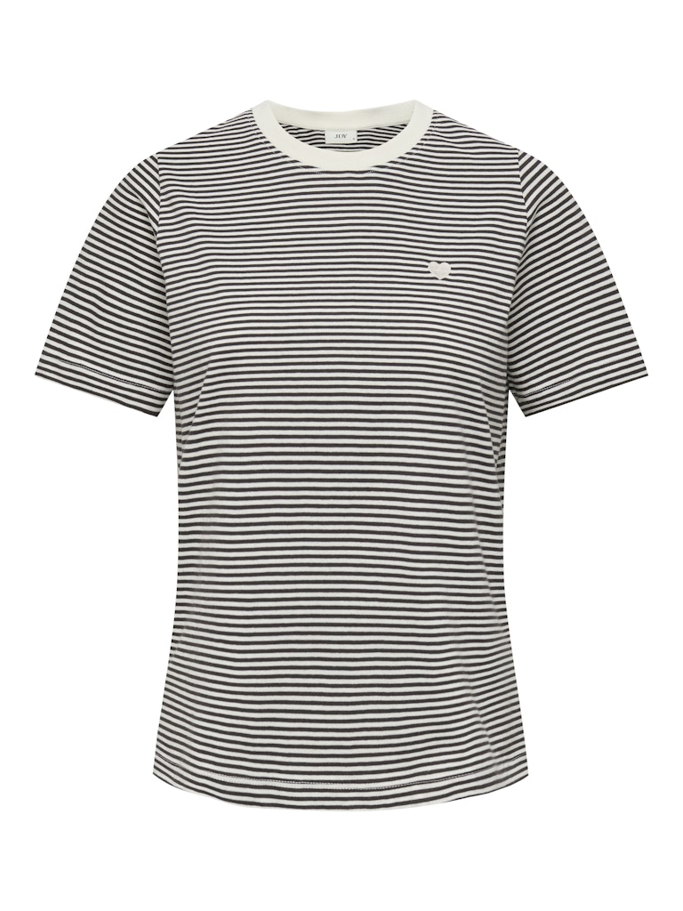 Jdypisa S/s Print Top Jrs Noos - Ecru Dessin