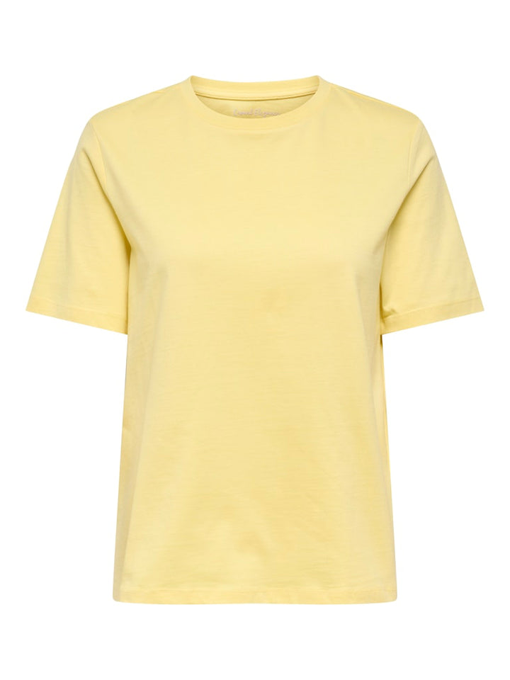 Onlfreja S/s Luxe Top Cc Jrs Noos - Geel