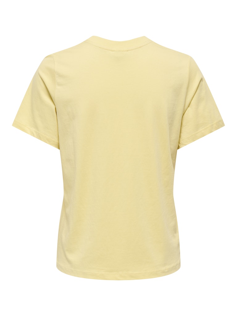Jdypisa S/s Print Top Jrs Noos - Geel