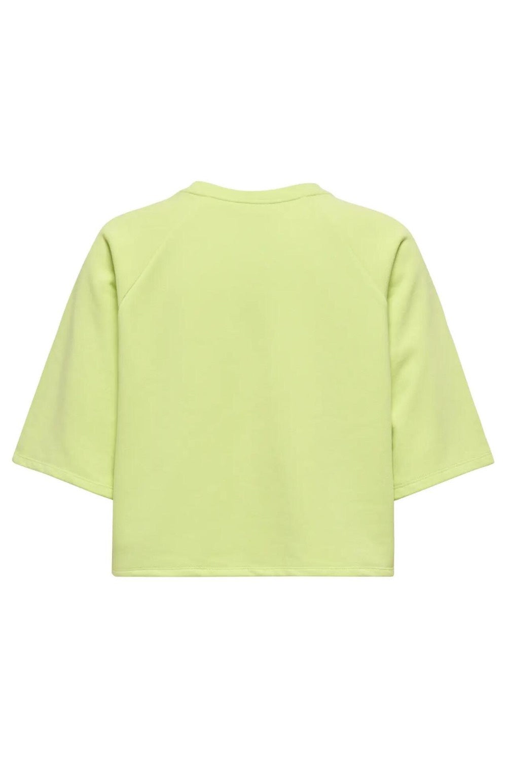 Onlcora S/s Print O-neck Ub Swt - Lime