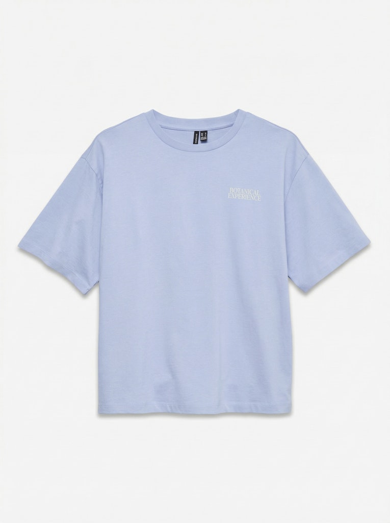 Vmpaulina Thea Ss T-shirt - Lichtblauw