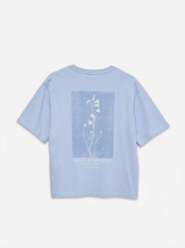 Vmpaulina Thea Ss T-shirt - Lichtblauw