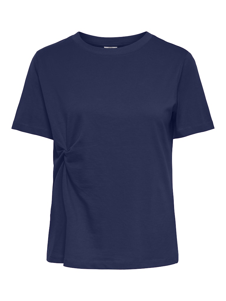 Jdygaisa S/s Knot Top Jrs - Navy