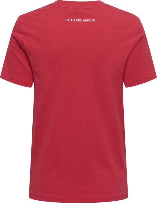 Onlcelina Life Reg S/s Top Box Cc Jrs - Rood
