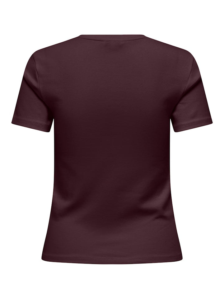 Onlriley Ss Top Jrs - Bordeaux