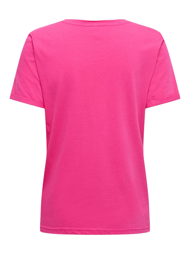 Onlvica S/s Fold Up Velvet Top Box Ccjrs - Roze