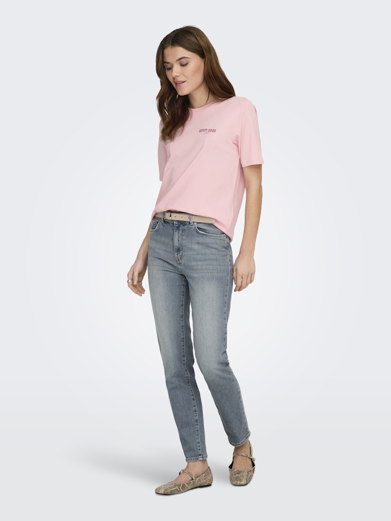 Onllucy Monja Ss Top Jrs Noos - Roze