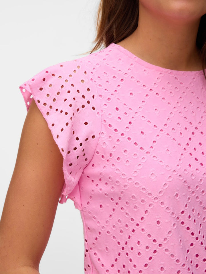 Vmtassa Sl Frill Top Noos - Roze
