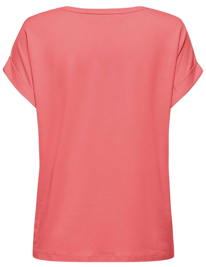 Onlmoster S/s O-neck Top Noos Jrs - Roze