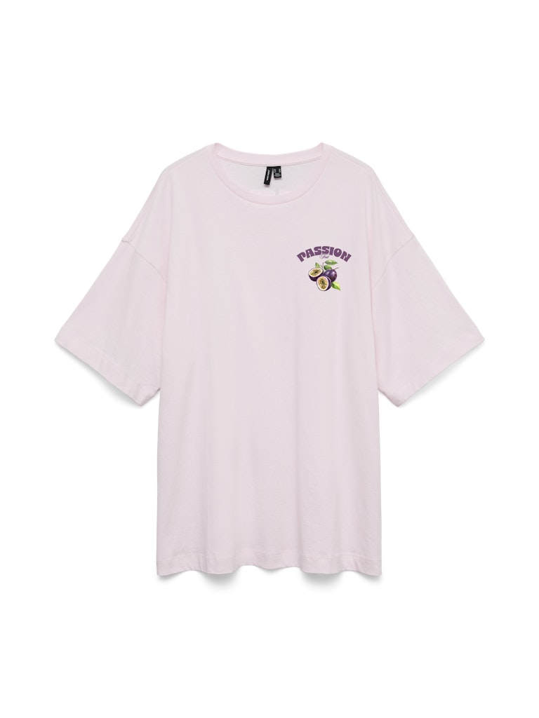 Vmhailey Ss Oversized Box Jrs Noos - Licht Roze