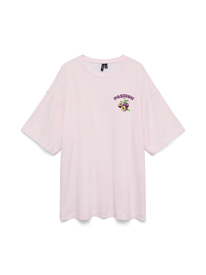 Vmhailey Ss Oversized Box Jrs Noos - Licht Roze