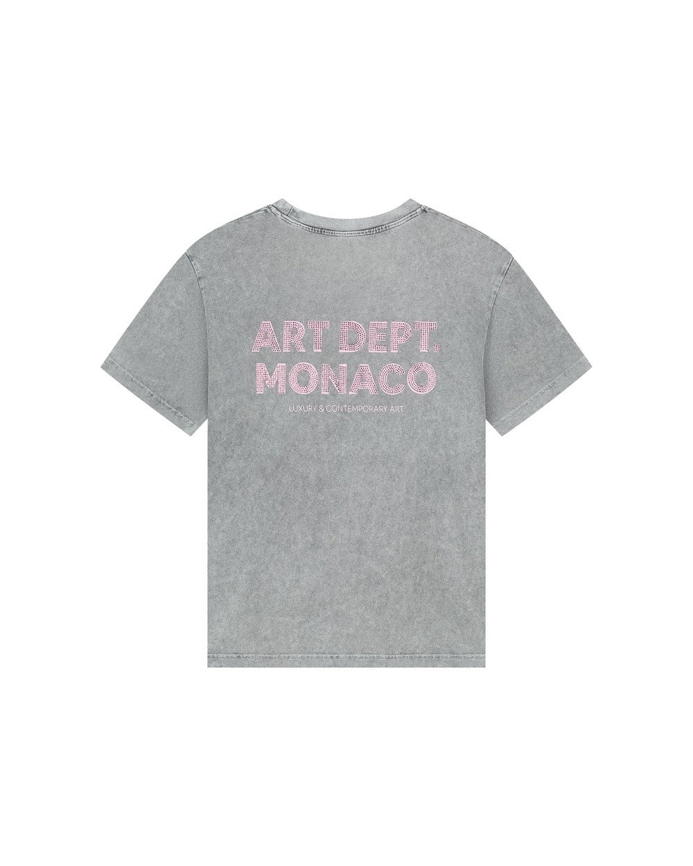 Rhinestone T-shirt - Grijs