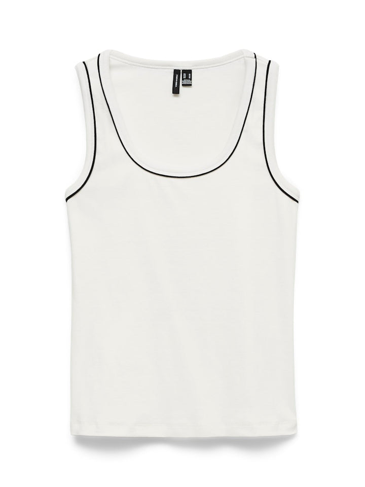Vmmonna Sl Contrast Top Box Jrs - Off-white