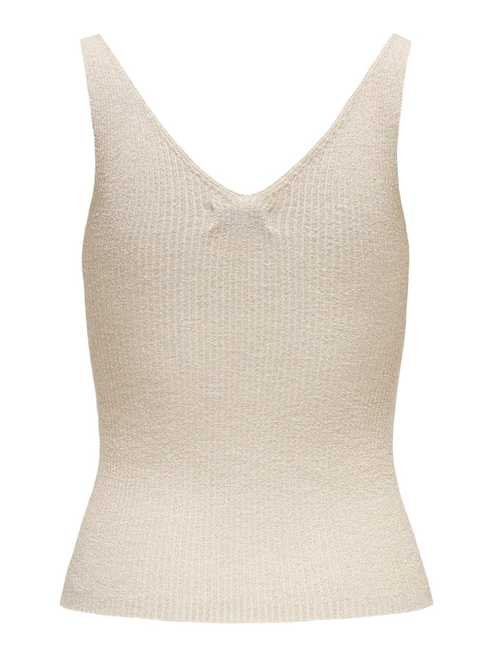 Jdybodilla Lurex S/l Top Knt - Beige