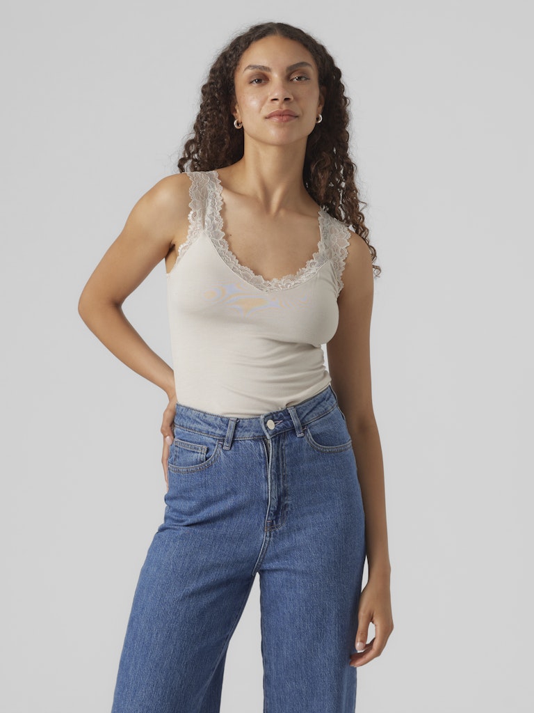 Vmrosa Sl Top Jrs Noos - Beige