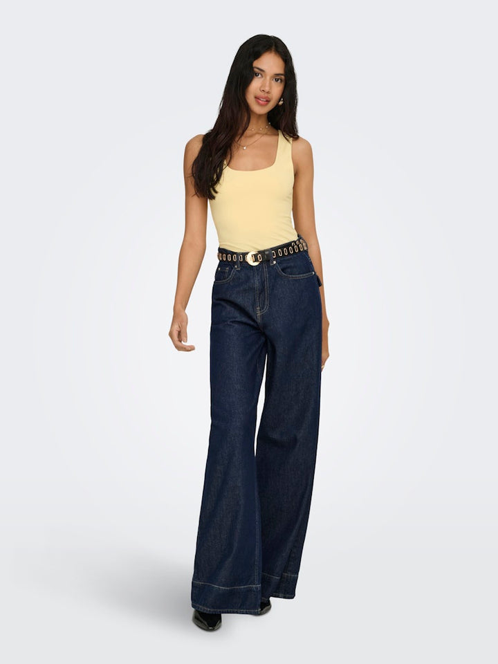 Onlea S/l 2-ways Fit Top Jrs Noos - Geel