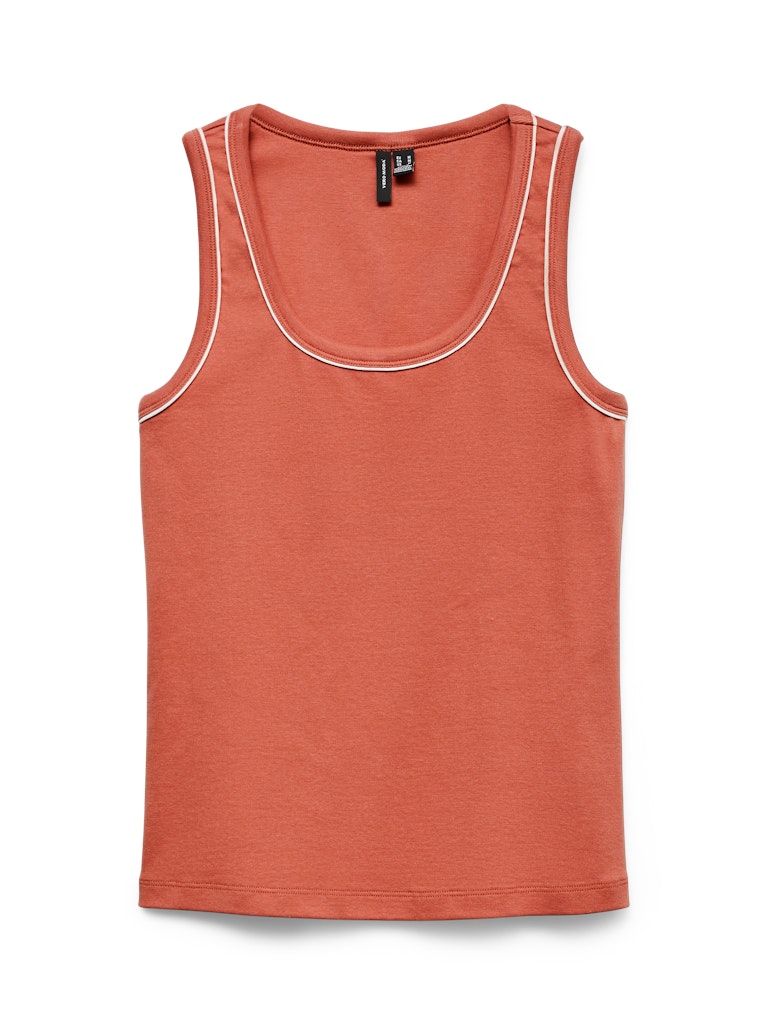 Vmmonna Sl Contrast Top Box Jrs - Oranje